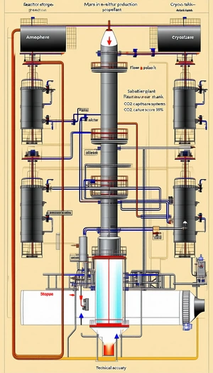 A Large Industrial Plant Is Shown In A Diagram, With A Focus On The Sabalifer Plant