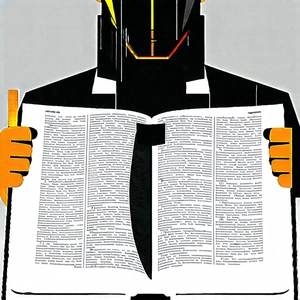 Lifestyle Infographic Style: Creative individual enjoying reading