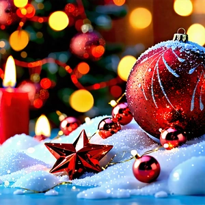 Lifestyle 3d Render: Holiday Celebration During Holiday Season With Beautifully Decorated