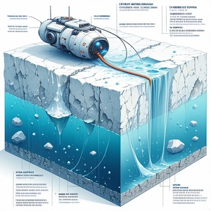 detailed illustration underwater scene