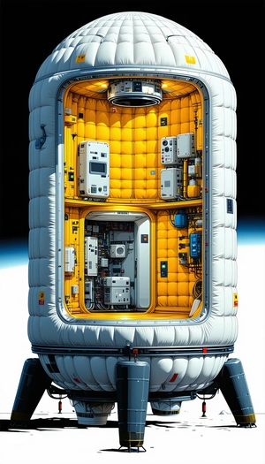 The Image Is A Computer-generated (cgi) Drawing Of A Large