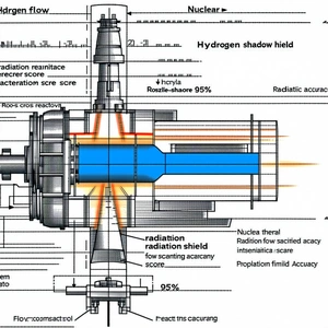 diagram shown nuclear reactor