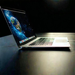 Business Macro Photography: Creative Professional Using Laptop With Laptop Computer