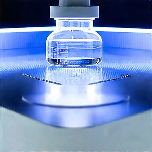 Educational Technology In Modern Laboratory With Clear Glass