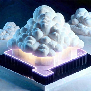 Cloud Computing Visualization With White Cloud