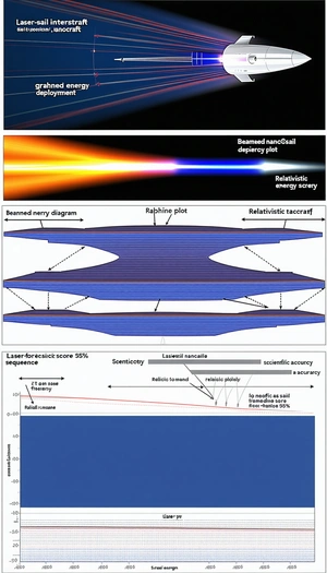 The Image Is A Series Of Diagrams And Graphs That Explain The Concept Of A Laser Beam