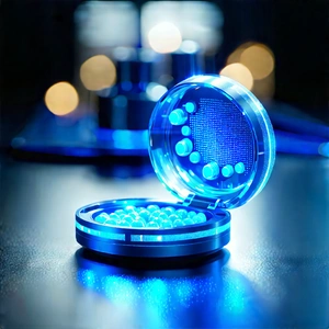 Innovative Medical Technology Design With Blue Light-up
