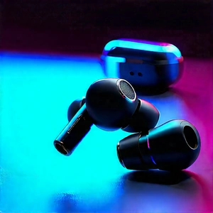Wireless Earbuds With Streaming Content With Pair Black