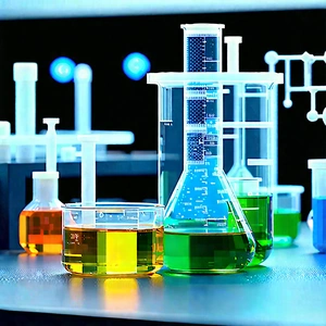 Educational Technology In (modern:1.15) Laboratory With Table Variety