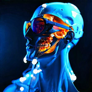 Innovative Medical Technology (design:1.46) With Blue Orange