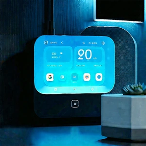 Smart Home Device With User Interface With Small, Square-shaped