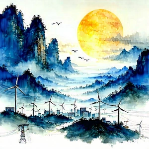 Innovative Renewable Energy (design:1.47) With Image, There