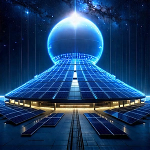 Innovative Renewable Energy Design With Image, There