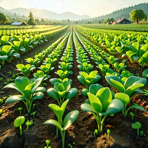 Tech 3d Render: Agricultural Technology In Design Studio With Image, There