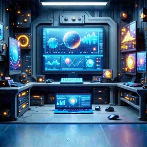 Entertainment Technology In Manufacturing Facility With Image, There