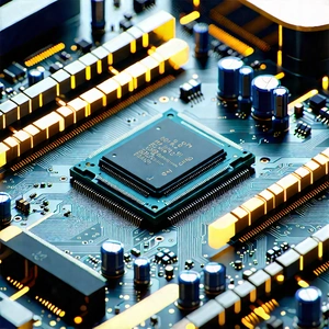 Close-up of memory module