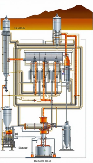detailed drawing chemical plant