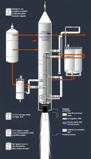 The Image Is A Diagram Of A Large Industrial Machine, Likely A Storage Tank Or A Processing Plant