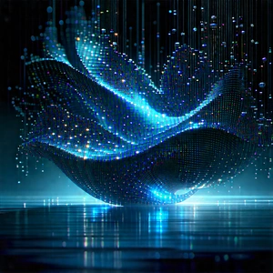 Big Data Visualization With Blue White