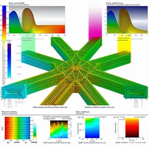 The Image Is A Diagram Of A Large, Three-dimensional Structure, Possibly A Building Or A Sculpture