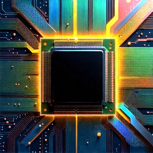 Microchip with digital particles