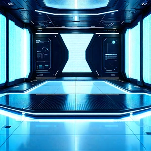 Tech Hdr Photography: (futuristic:1.34) Tech Startup Office With Image, There