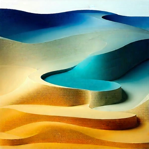 Abstract Tilt-Shift Photography: Layered shapes