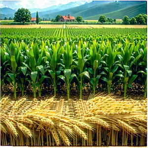 Agricultural Technology In (design:1.49) Studio With Large Field