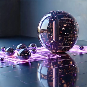 Artificial Intelligence Visualization With Image, There