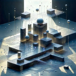 Blockchain Network Visualization With Image, There
