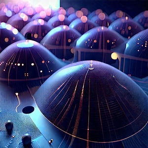 Close-up Of Sensor Array With Image, There