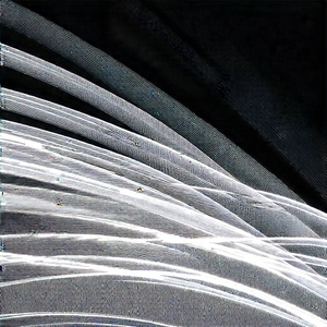 Close-up of fiber optic cables