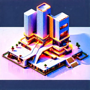 (futuristic:1.24) Innovation Hub With Large Building