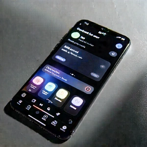 Smartphone With User Interface With Smartphone Black