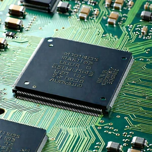 Close-up of memory module