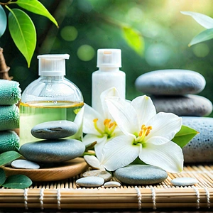 Lifestyle Macro Photography: Wellness Scene With Natural Lighting With Table Variety