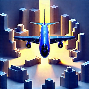 Aerospace Technology In Research Center With Blue White