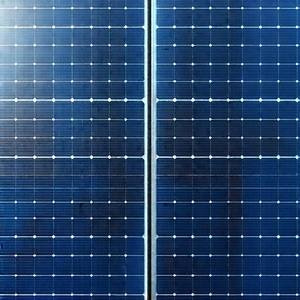 Solar Panel With Laser Scanning With Large Solar