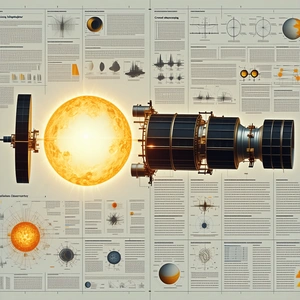 A Large Poster Is Displayed, Featuring A Solar System Model