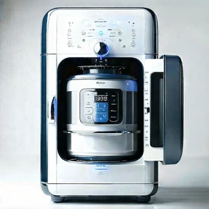 Innovative Smart Appliance (design:1.27) With Large Silver