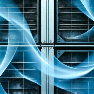 Close-up of cooling system