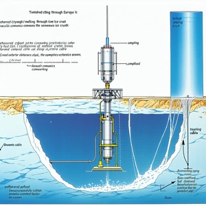 The Image Is A Diagram Of A Submarine, Showing Its Various Components And Functions