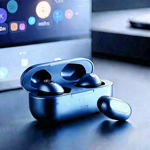 Wireless earbuds with user interface