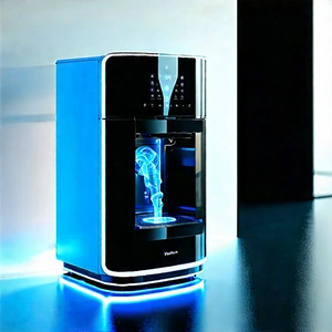 Innovative Smart Appliance Design With Black Blue