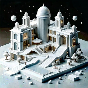 Entertainment Technology In Design Studio With White Model