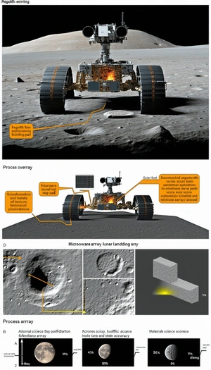 The Image Is A Diagram Showing The Different Parts Of A Rover Vehicle