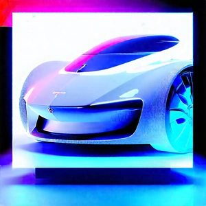 Innovative Electric Vehicle Design With Futuristic Displayed
