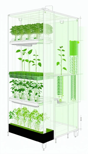 A Large Display Of Various Plants, Including A Variety Of Green Plants And A Few Potted Plants