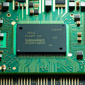 Tech Advertising Photography: Close-up of memory module