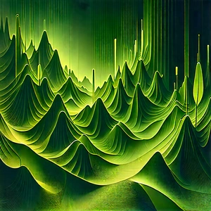 Abstract Hdr Photography: Abstract interpretation of growth patterns